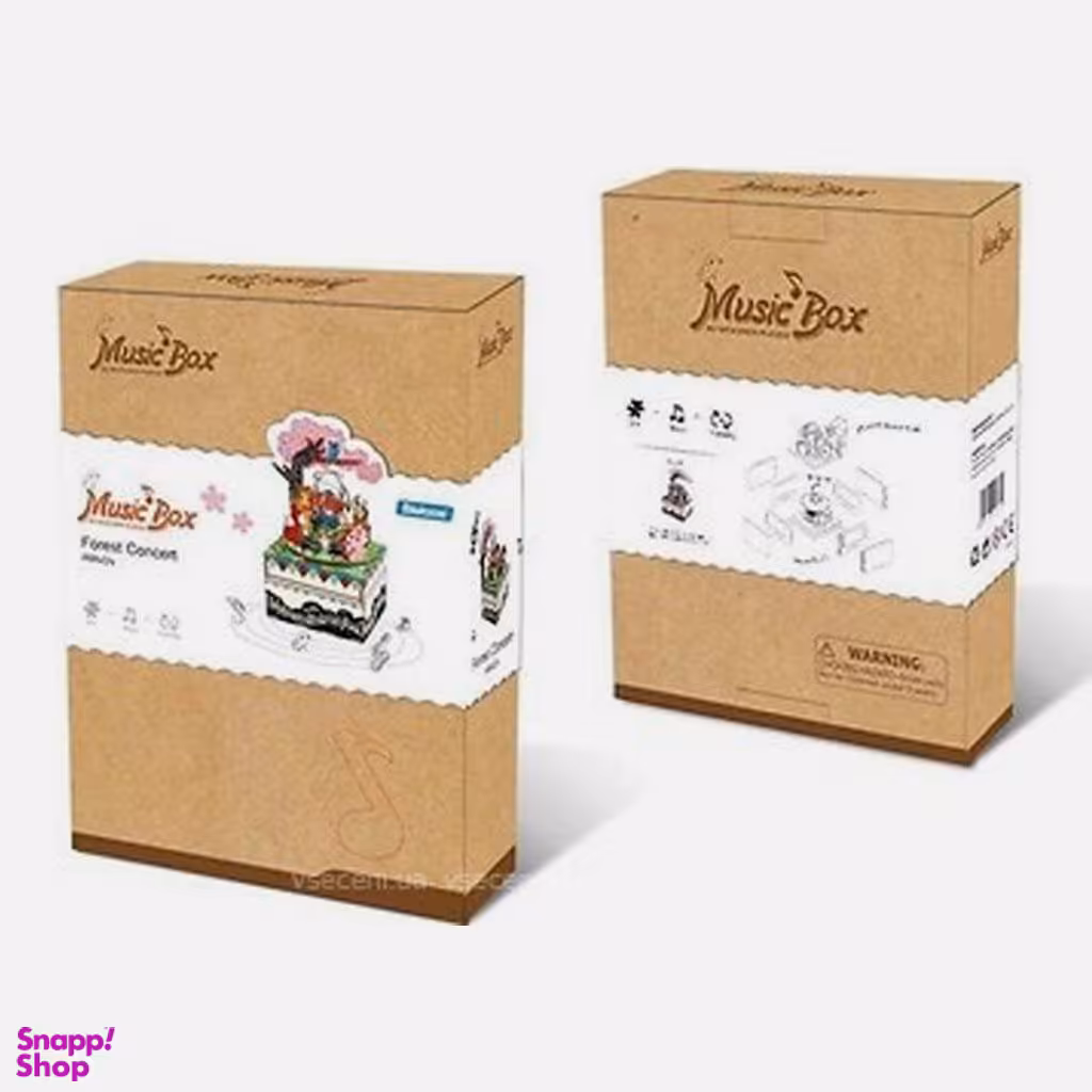 پازل ساختنی سه بعدی روبوتایم (Robotim) سری موزیک باکس مدل کنسرت جنگل