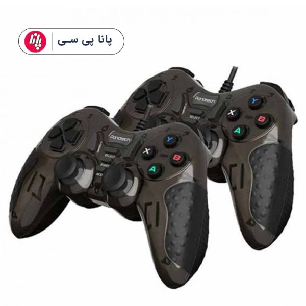 گیم پد دوبل شوکدار سیمی PANATECH P-G501P