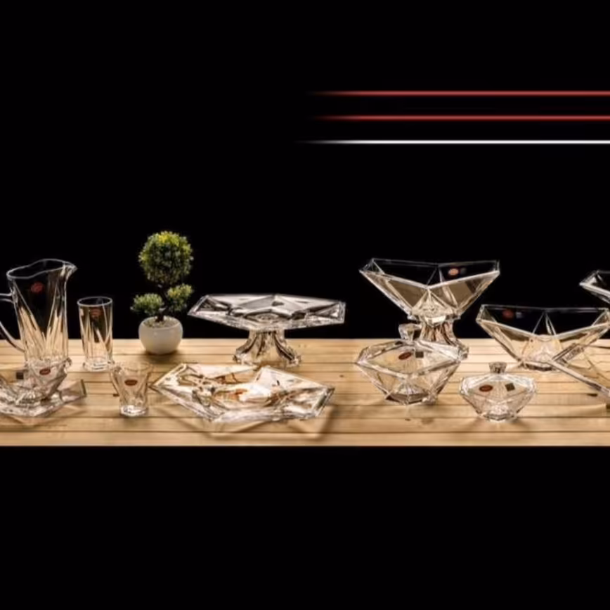 سرویس پذیرایی 12 نفره اوریگامی ساخت چین 