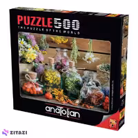 پازل 500 تکه آناتولین مدل Herbal Therapy کد 3621