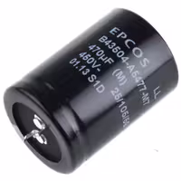 خازن الکترولیت   470 میکرو فاراد 450 ولت EPCOS مدل b43504-a5477-m7