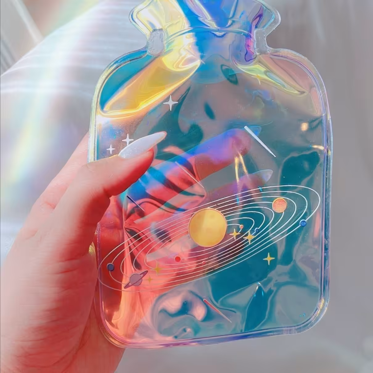 کیسه آبگرم فانتزی هولوگرامی سایز کوچک