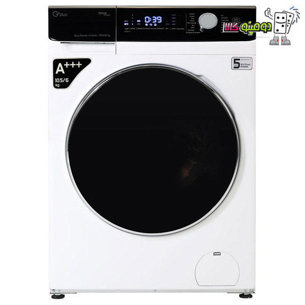 خرید ماشین لباسشویی جی پلاس مدل GWM-MD1059 ظرفیت 105 کيلویی - دومینو کالا