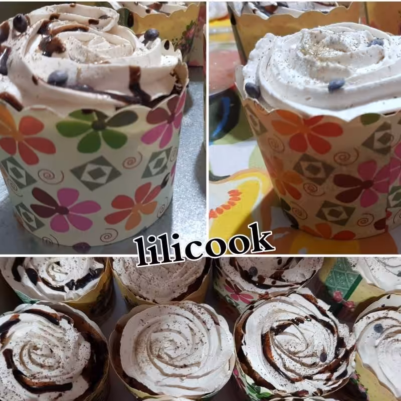 کاپ کیک نسکافه ای