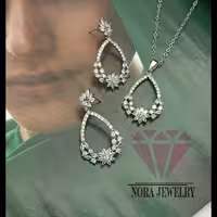 نیم ست طرح گل