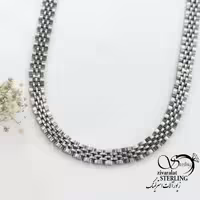 زنجیر (گردنبند) رولکس مردانه برند استیل کد 16141