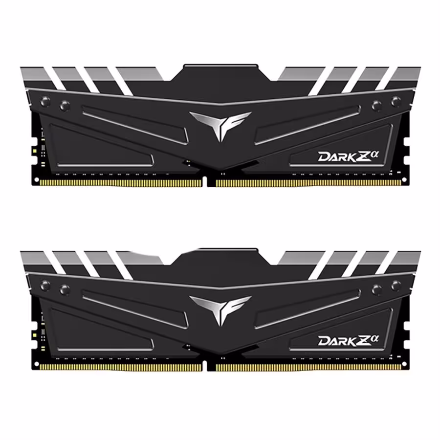 رم کامپیوتر تیم گروپ مدل DARK Za GAMING دو کاناله فرکانس 4000 مگاهرتز حافظه 32 گیگابایت