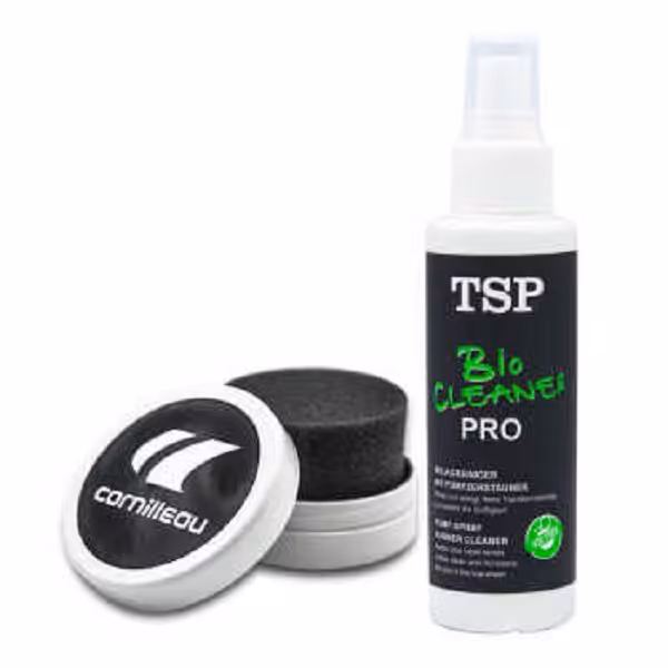 اسپری تمیز کننده رویه پینگ پنگ تی اس پی به همراه ابر تمیز کننده رویه