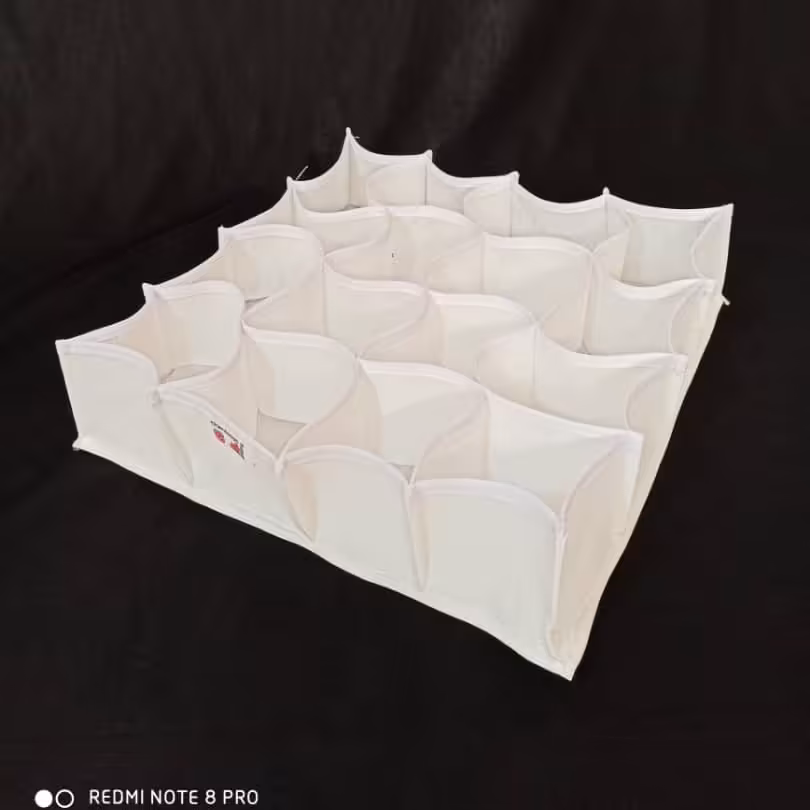 نظم دهنده کشو وکمد لونه زنبوری16 خانه (طبق سفارش سایز قابل تغییر)