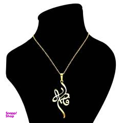 گردنبند نقره زنانه طرح اسم فاطمه کد 01
