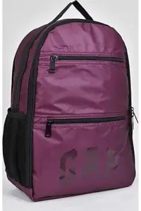 کیف مدرسه قرمز مردانه و زنانه یونیسکس Kids Double Partme Backpack 03452 GAP