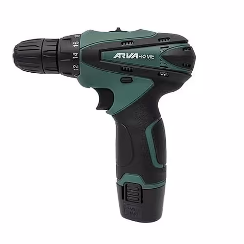 دریل شارژی 12 ولت  آروا مدل 5821 