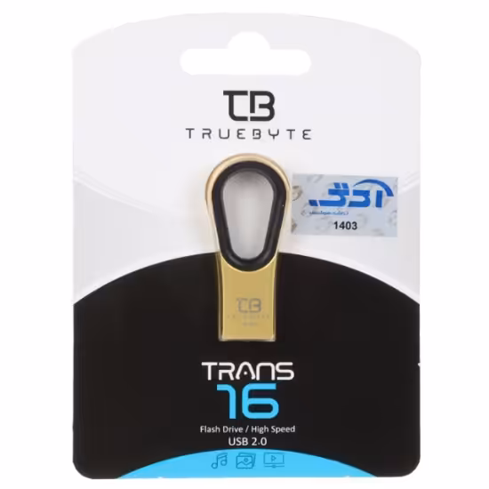 فلش مموری تروبایت مدل TRANS USB2.0 ظرفیت 16 گیگابایت