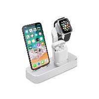استند و پایه شارژ رومیزی آیفون و اپل واچ و ایرپاد مدل COTEetCI 3 in 1