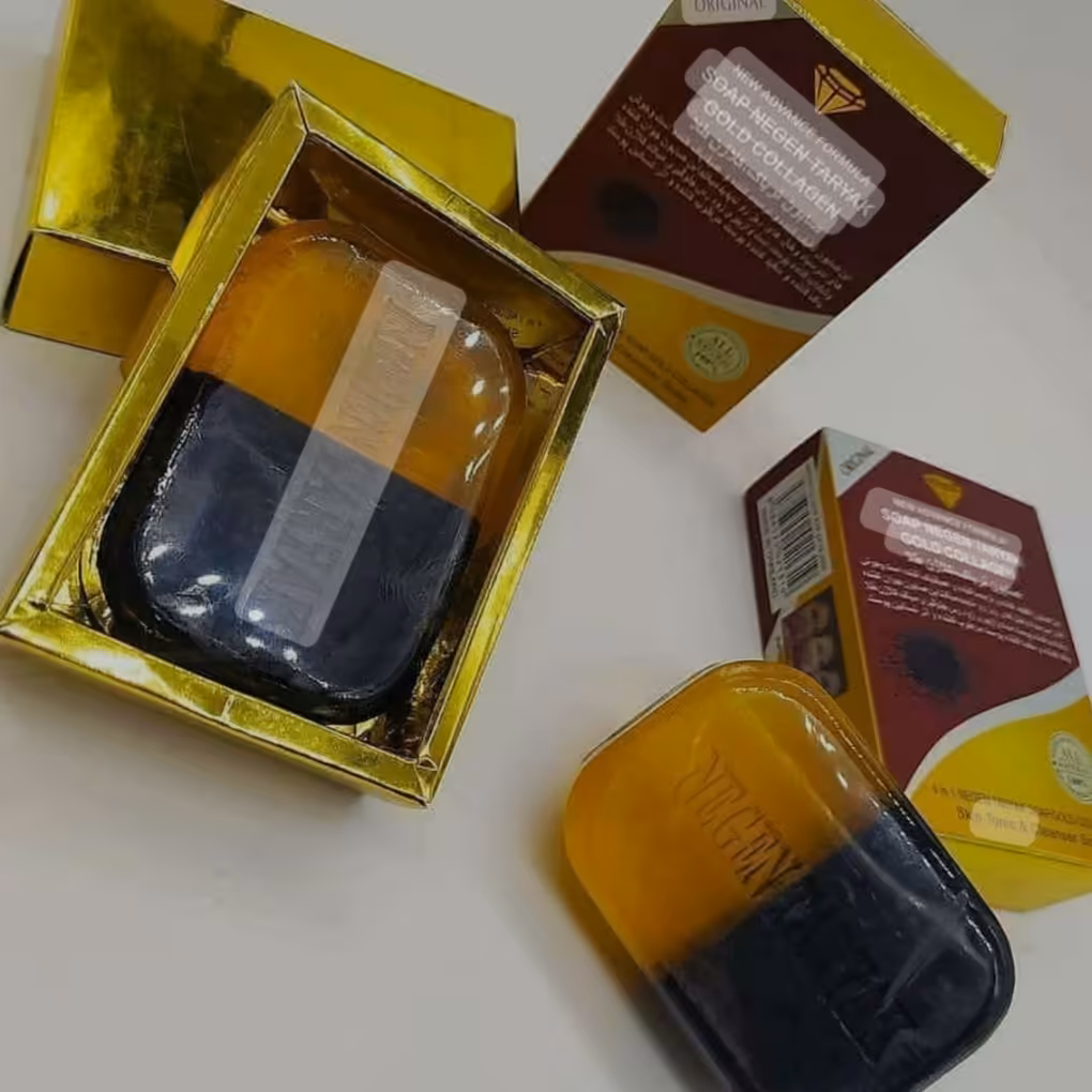 صابون کلاژن طلا نگین بلوچستان اصلی