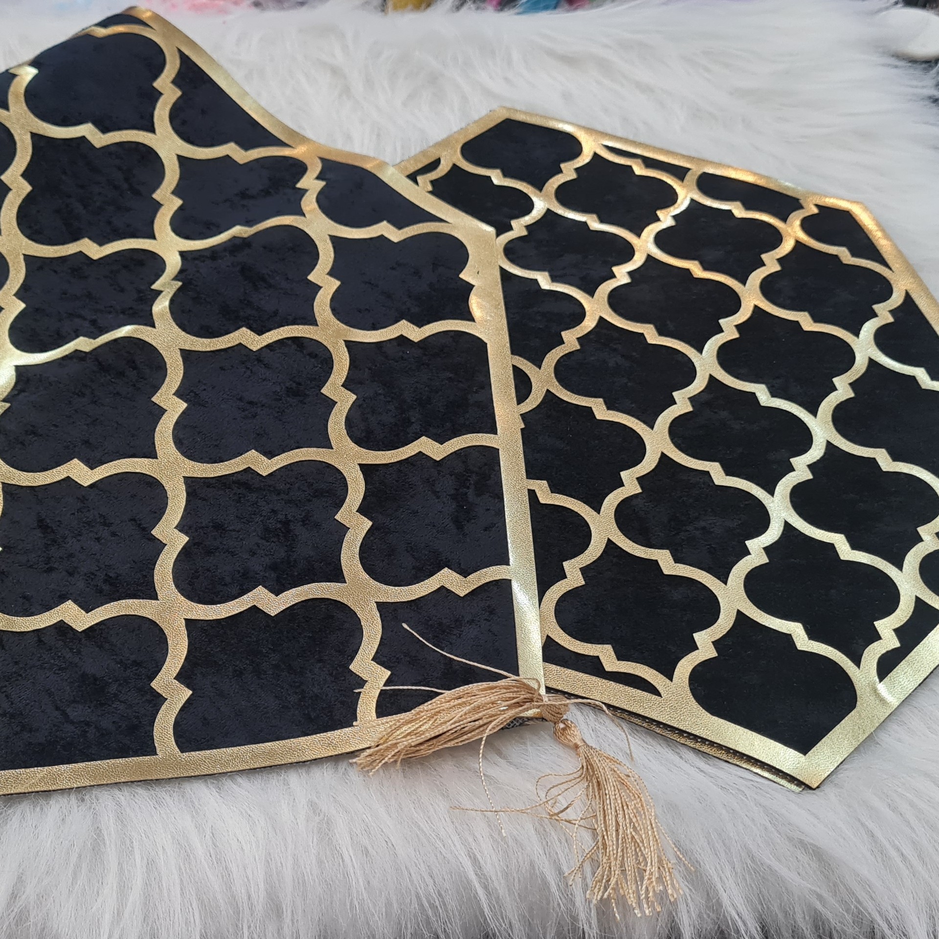 ست رومیزی 3تکه زنبوری