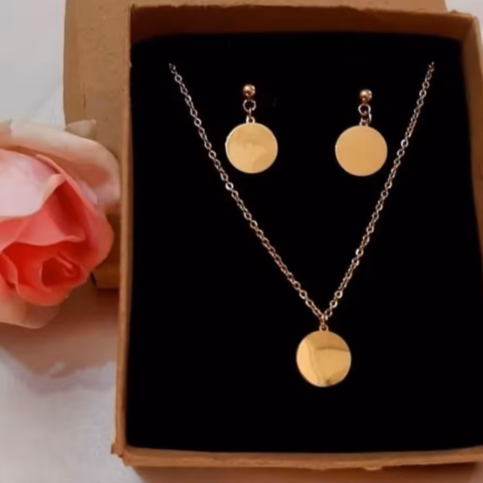 نیم ست سکه ای ساده