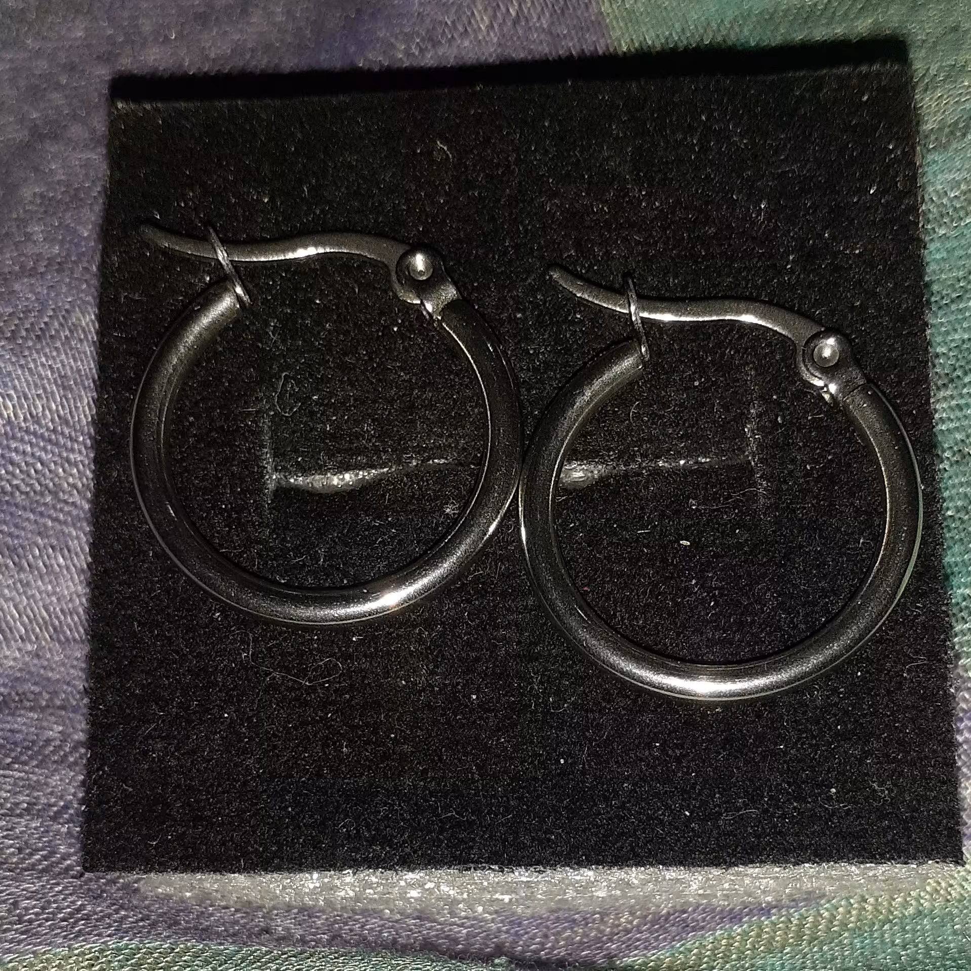 گوشواره حلقه ای آویزی