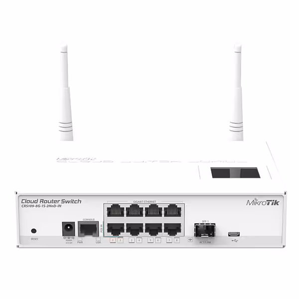 روتر میکروتیک CRS109-8G-1S-2HnD-IN
