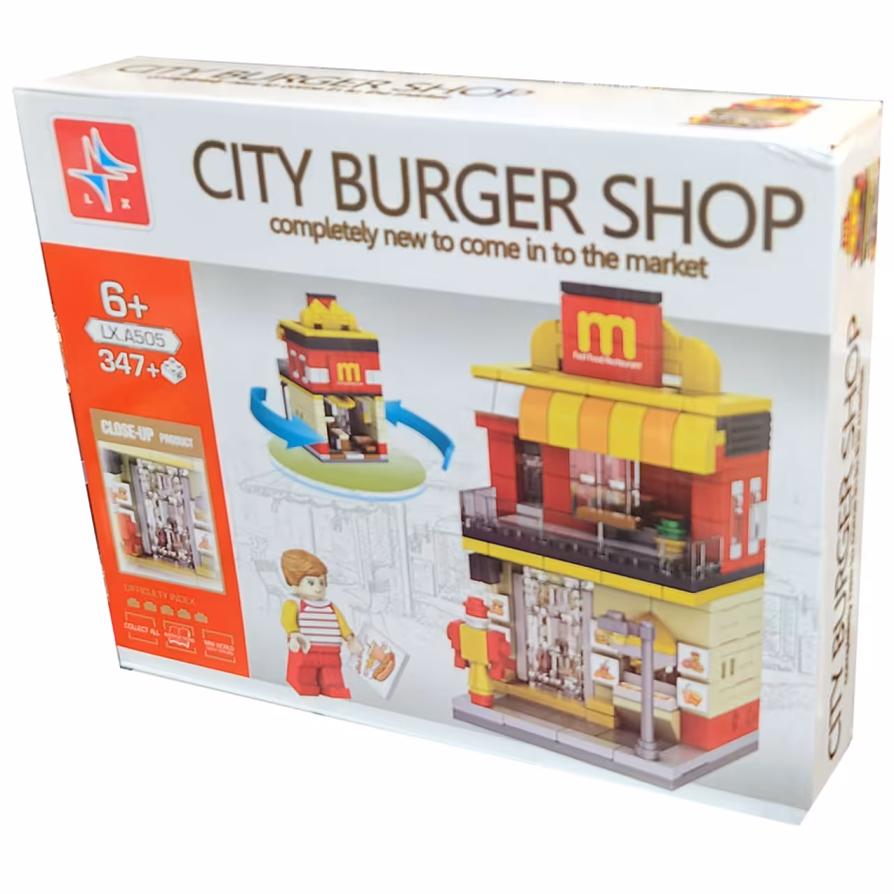 ساختنی ال ایکس مدل City Burger Shop کد 505