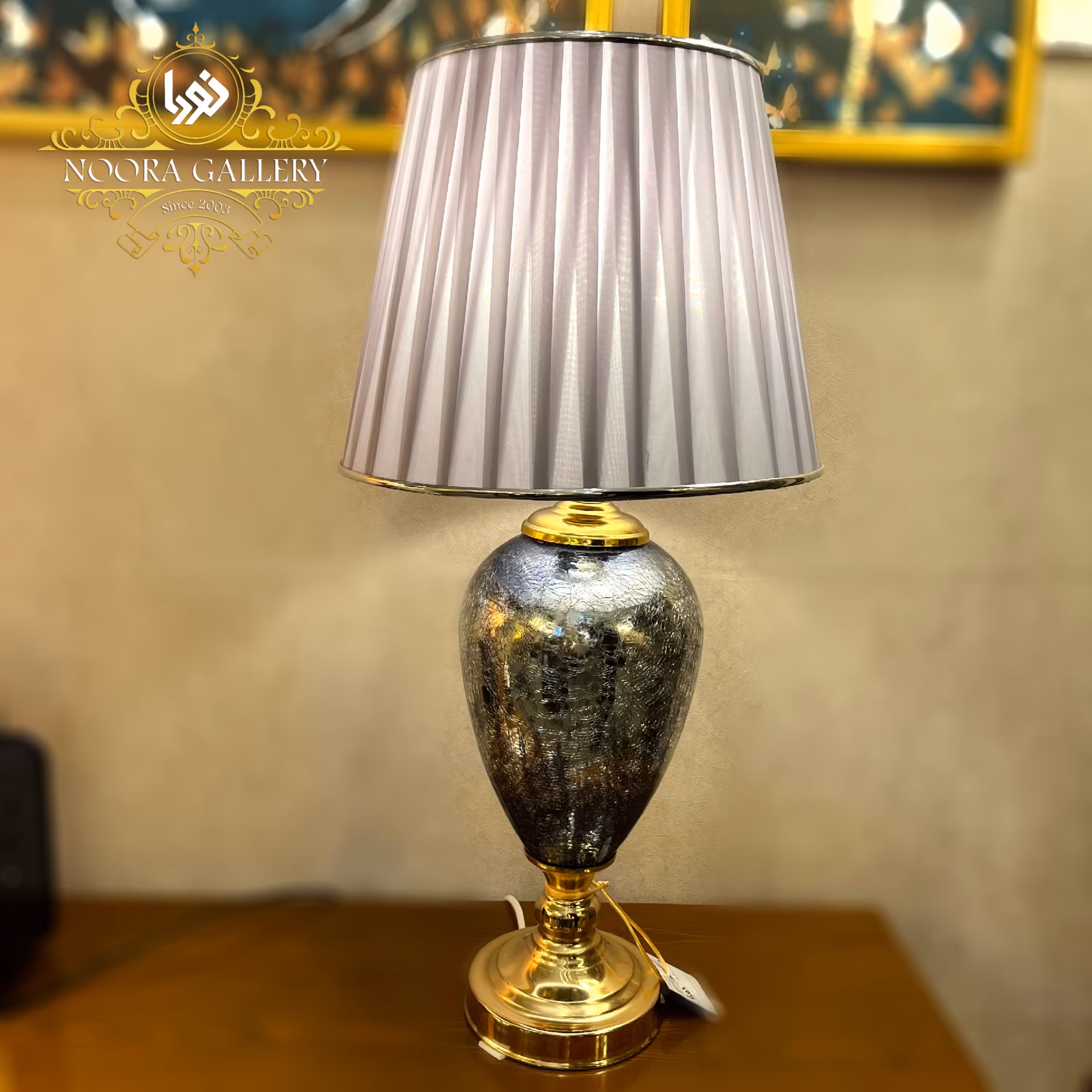 آباژور شیشه ای آبی (ارسال به صورت پس کرایه و با باربری می باشد)