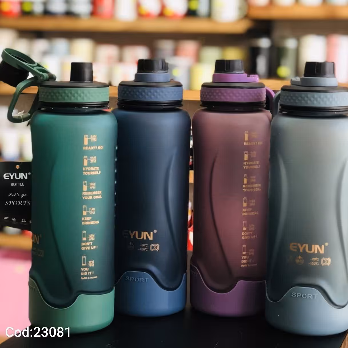 قمقمه یک لیتر  مات خارجی