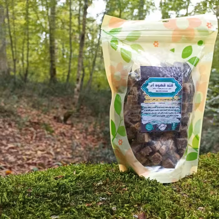 قند قهوه ای کاملا طبیعی