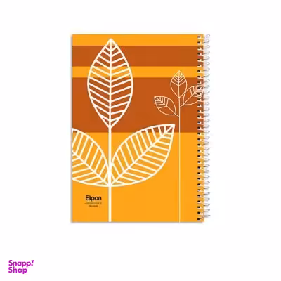 دفتر 100 برگ وزیری سیمی کلاسیک طرح 1286 الیپون (Elipon) کد 2791286