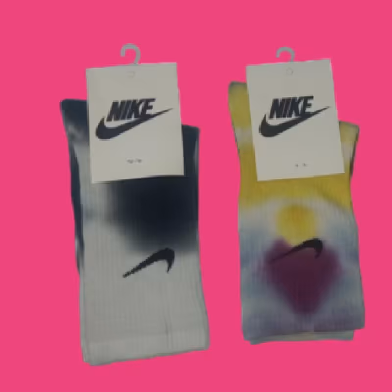 جوراب ساق دار  اسپرت  نایک نخ پنبه کاملا کشی ضمانت رنگ