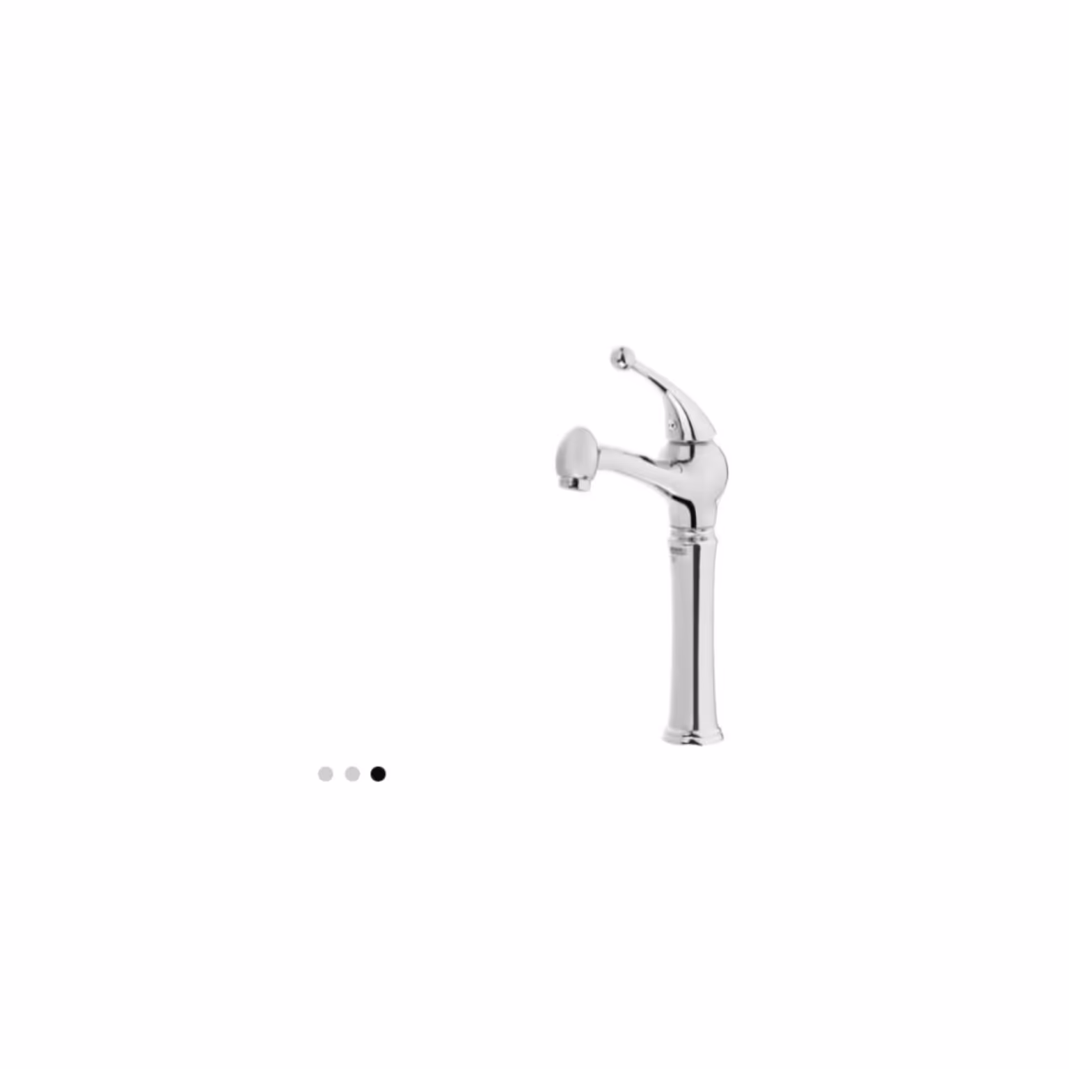 شیر روشویی پایه بلند پاریس کروم ارسال به کل کشور پس کرایه 