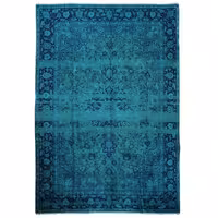 فرش دستبافت رنگ شده یازده متری مدل وینتیج کد 4102246(فروش چکی 6 ماهه با کد تخفیف farshgereh)