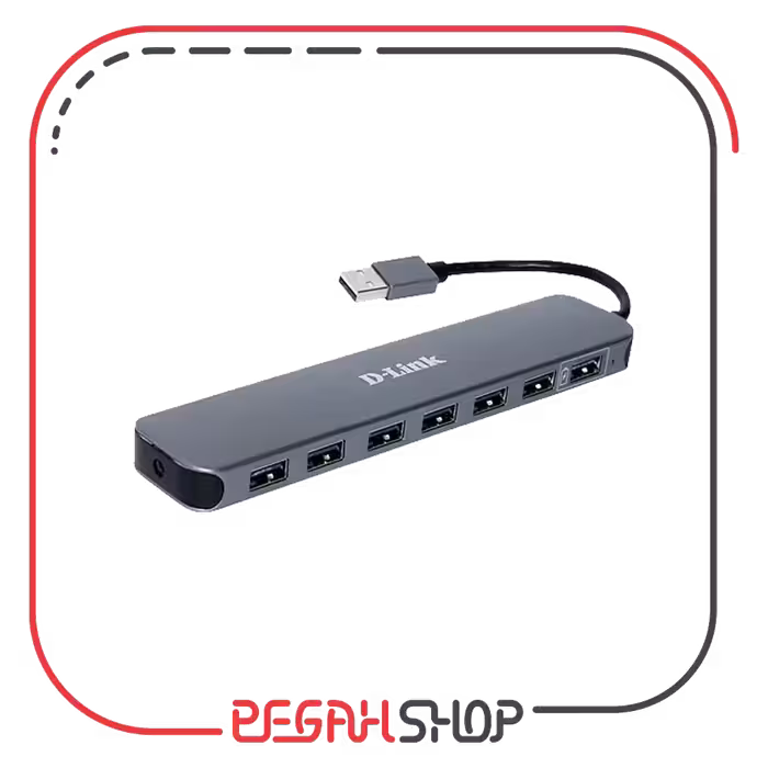 هاب 7 پورت برند D-Link مدل DUB-H7