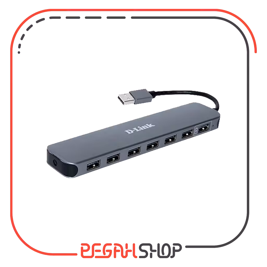هاب 7 پورت برند D-Link مدل DUB-H7