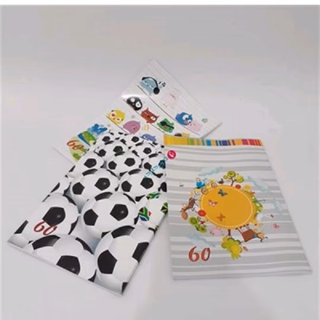 دفتر مشق 60برگ وزیری منگنه