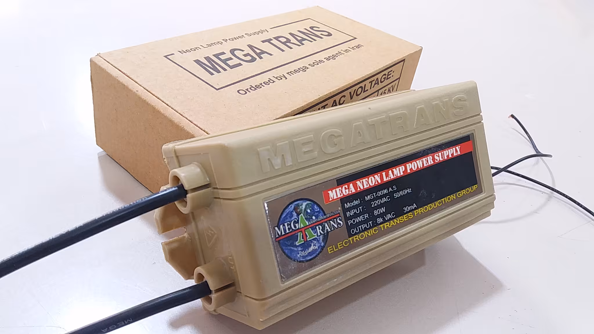 ترانس نئون مگا 8kv | مگاترانس