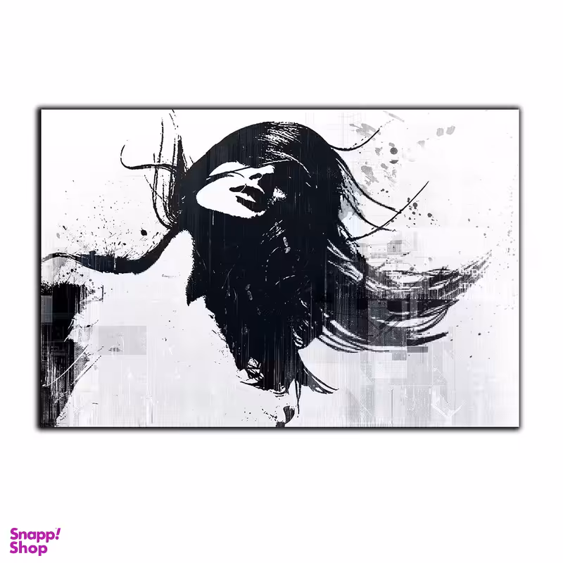 تابلو شاسی بکلیت طرح سیاه قلم شیدایی مدل SH-S3894