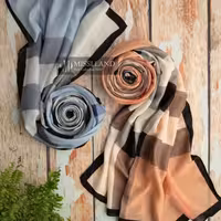 شال پاییزه باربری در دو رنگ جذاب وبا کیفیت