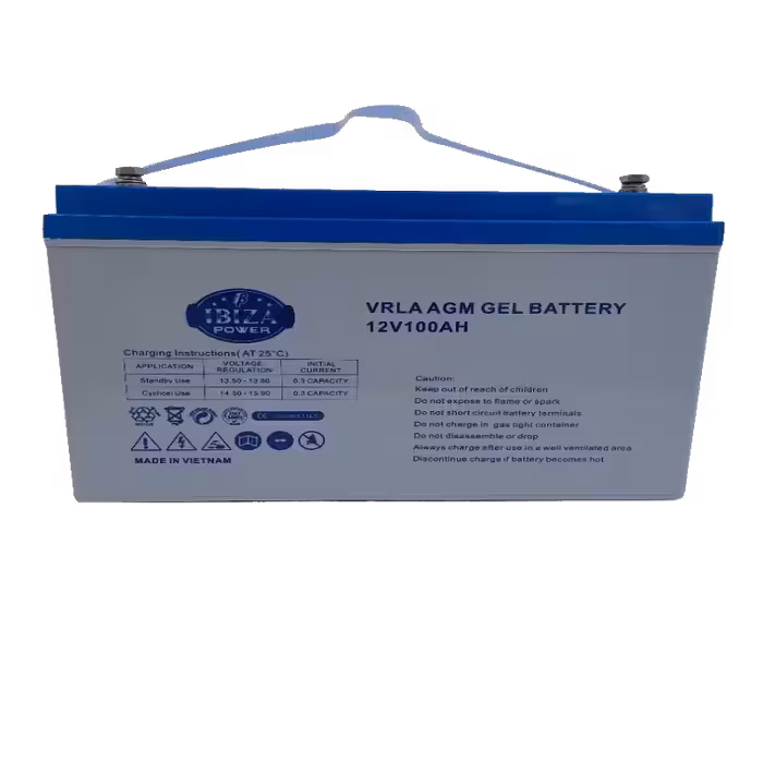 باتری 12 ولت 100 آمپر ایبیزاپاور - فروشگاه اینترنتی طیف سنتر