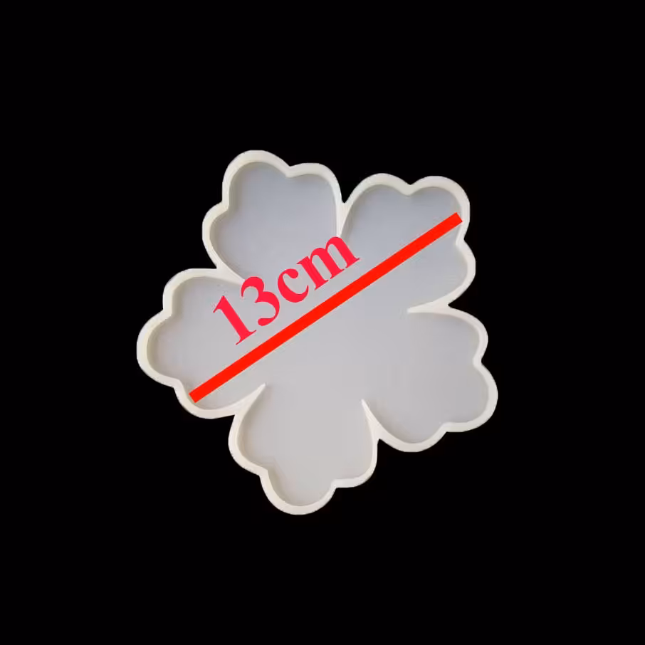 قالب سیلیکونی کد 107 ( گل پنج پر 13 سانت )