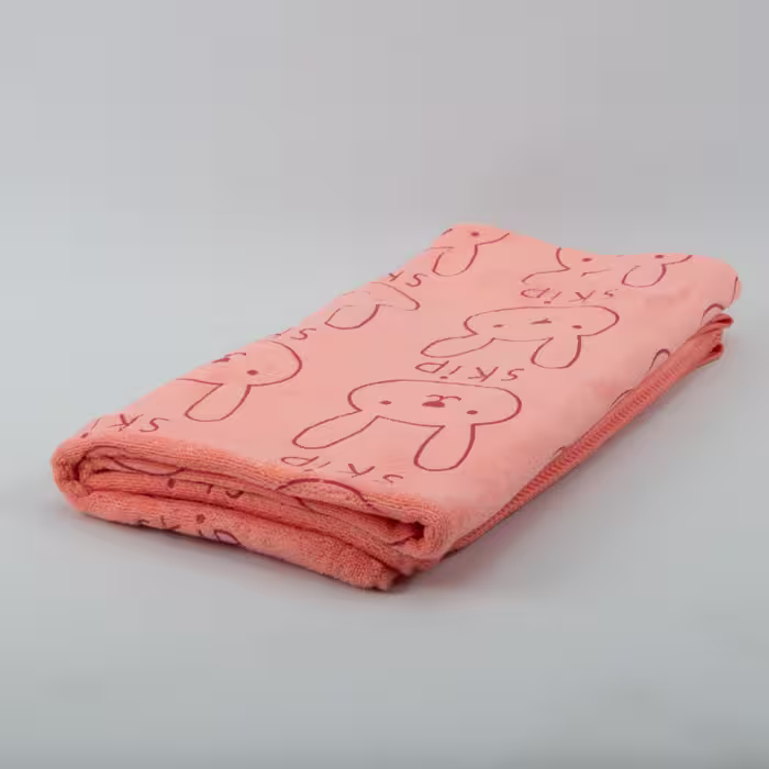 حوله استخری میکرو فایبر ( گلبهی ) 