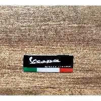 برچسب آرم و نوار شبرنگ چند رنگ کلاه ایمنی موتور سیکلت قطره VESPA 7X4 سانتی متر Phoenix