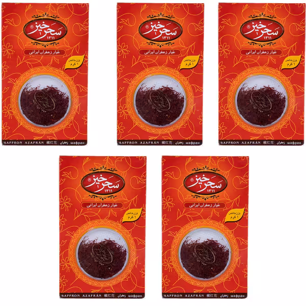 زعفران سحرخیز - 1 گرم بسته 5 عددی