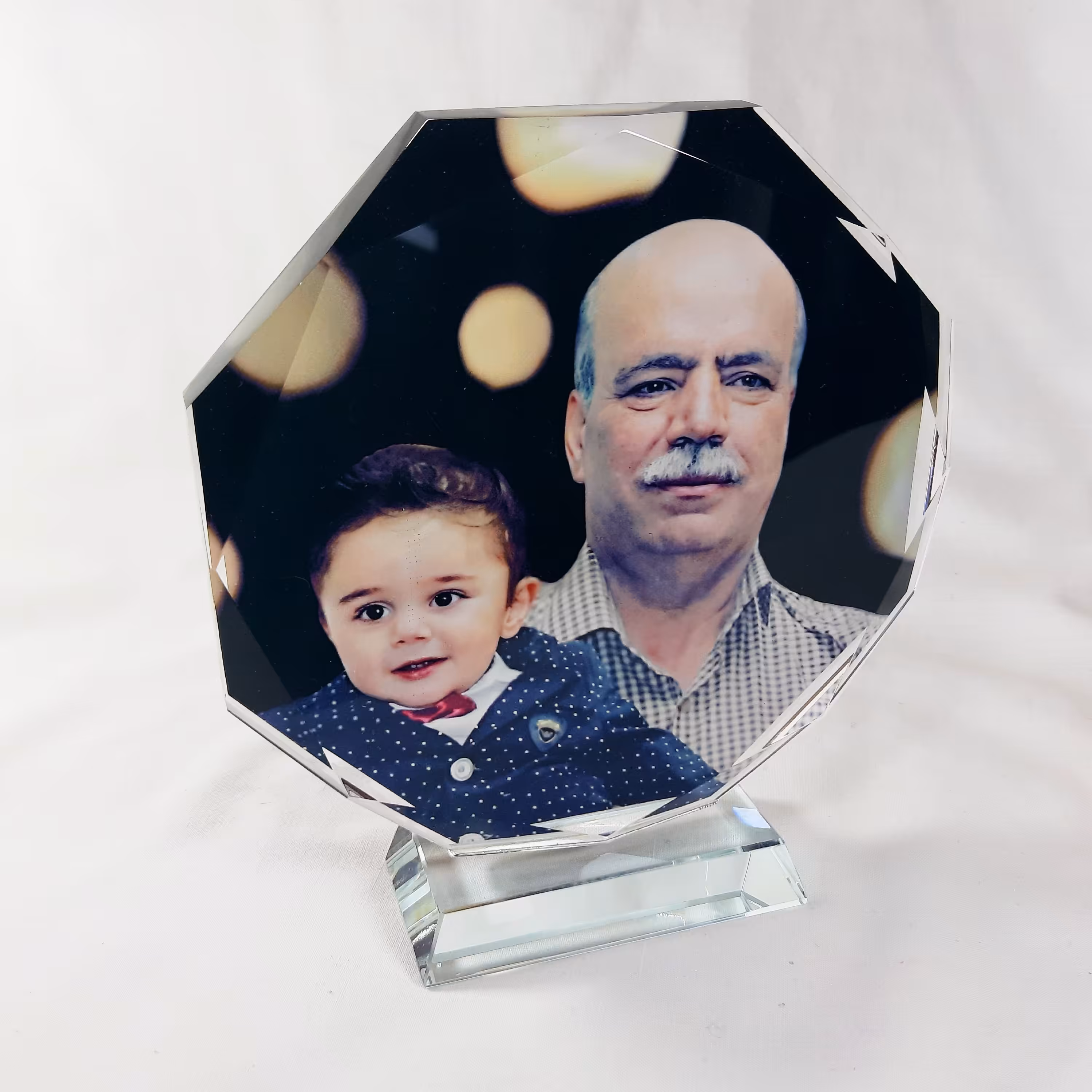 چاپ روی کریستال تندیس و لوح تقدیر 14 در 16