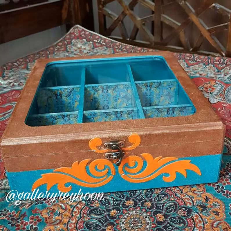 جعبه چوبی کد 218