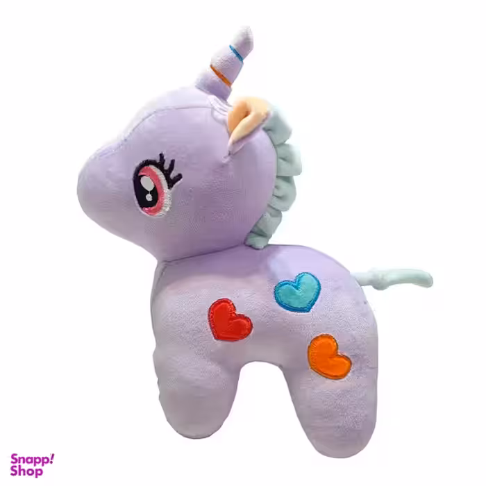 عروسک طرح اسب تک شاخ ارتفاع 30 سانتی‌ متر