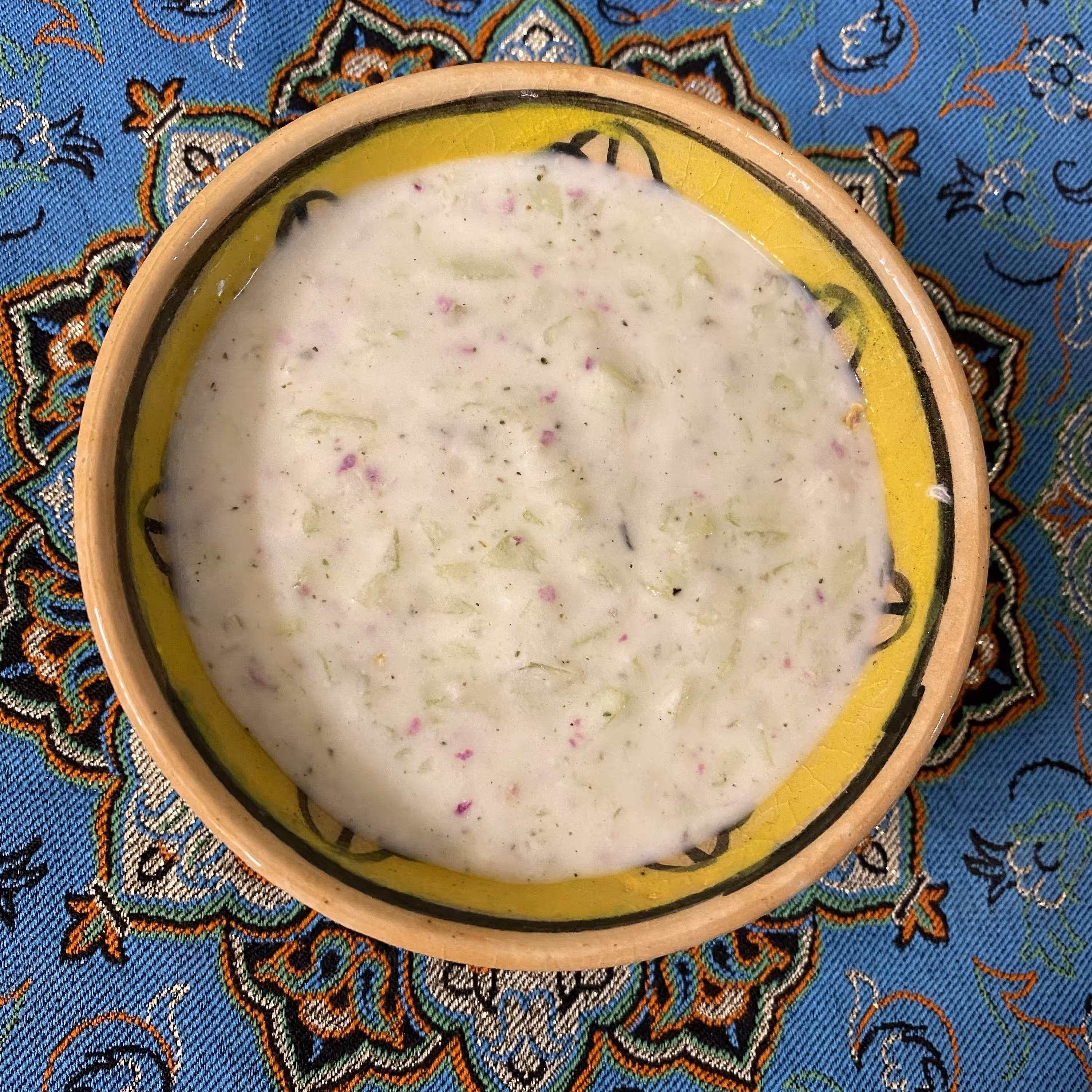 چاشنی ماست و خیار 100 گرمی خوش طعم  شادین