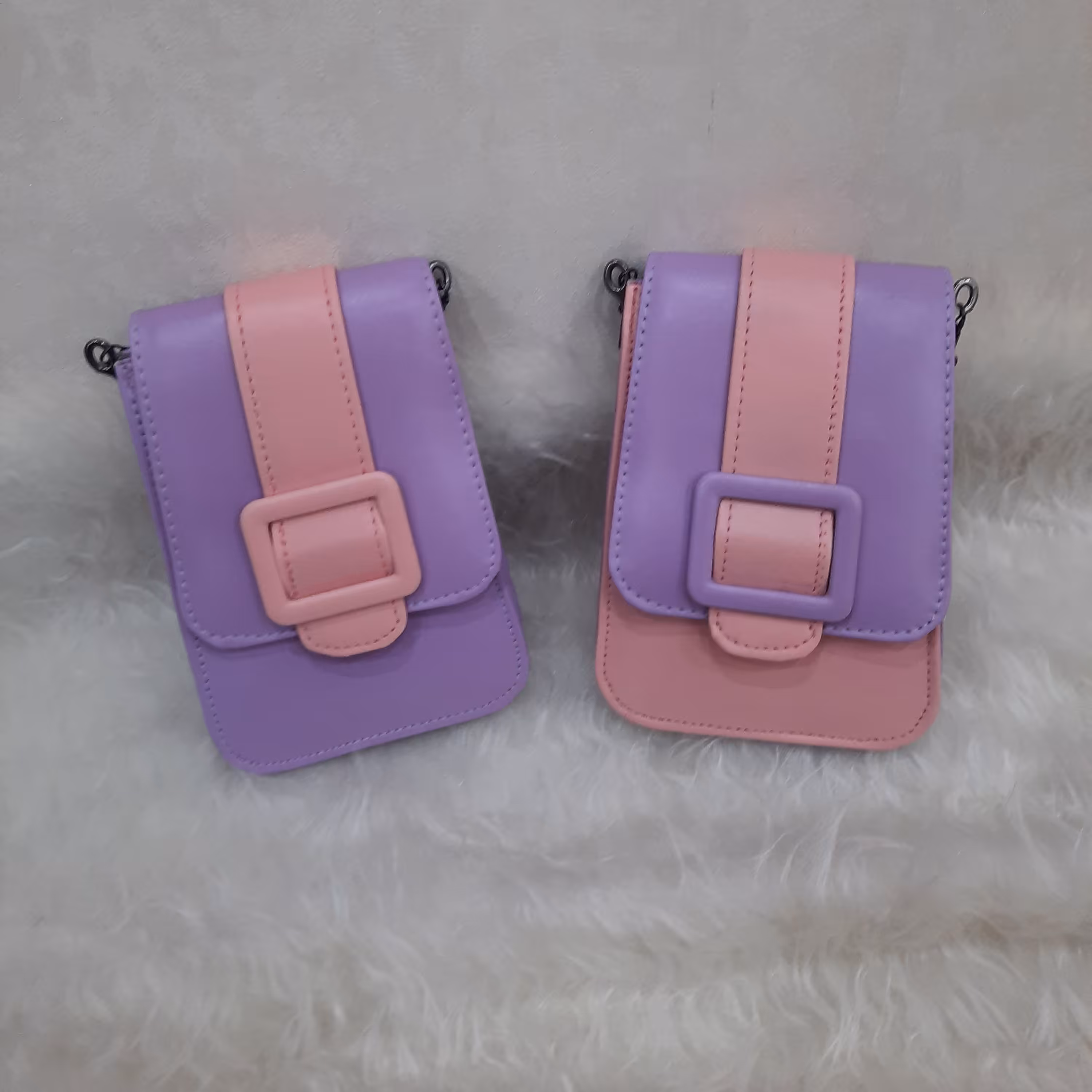 کیف پاسپورتی کیف دخترانه کیف اسپرت کیف پاسپورتی دو رنگ ترکیبی کیف بنفش کیف گلبه ای