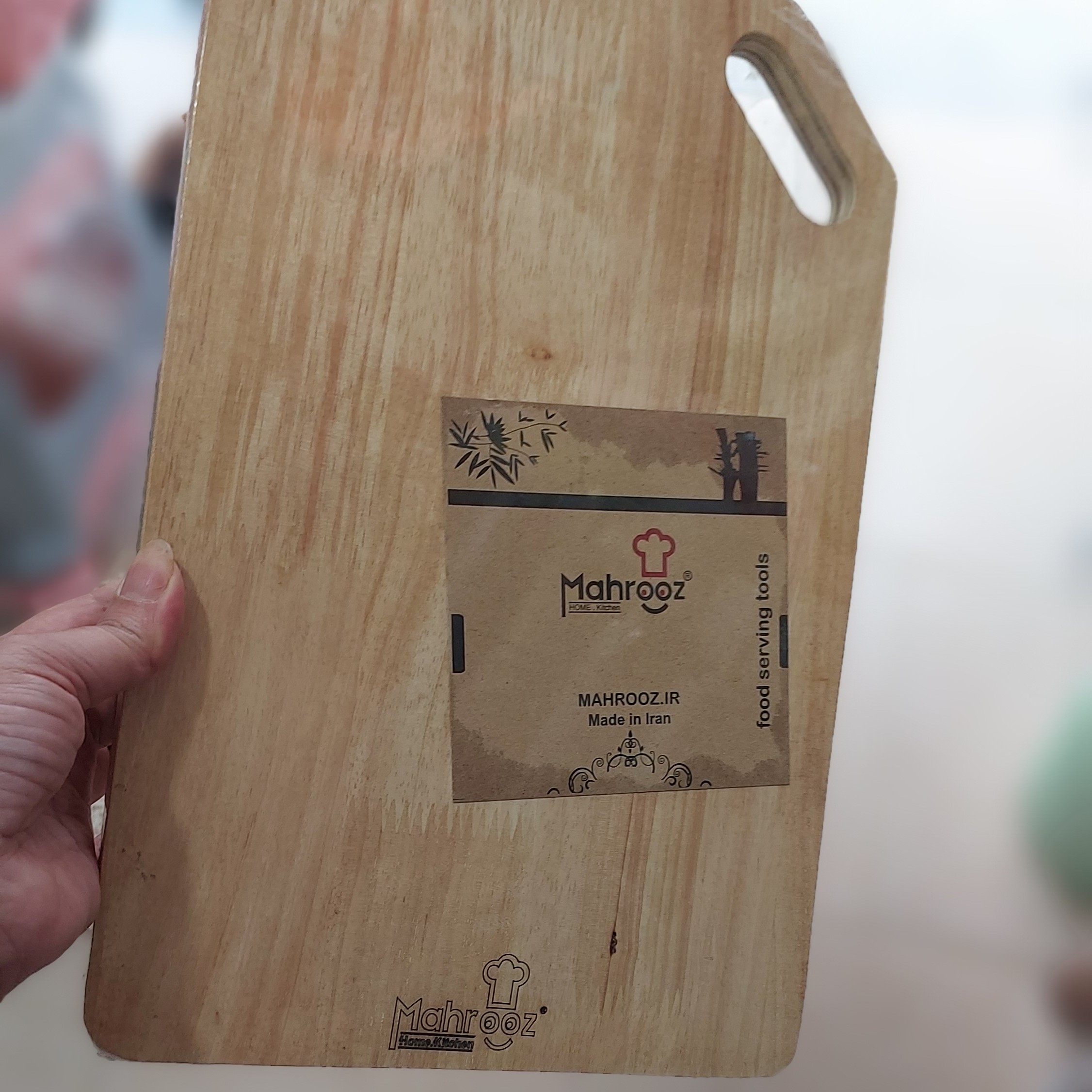 تخته کار چوبی مستطیل