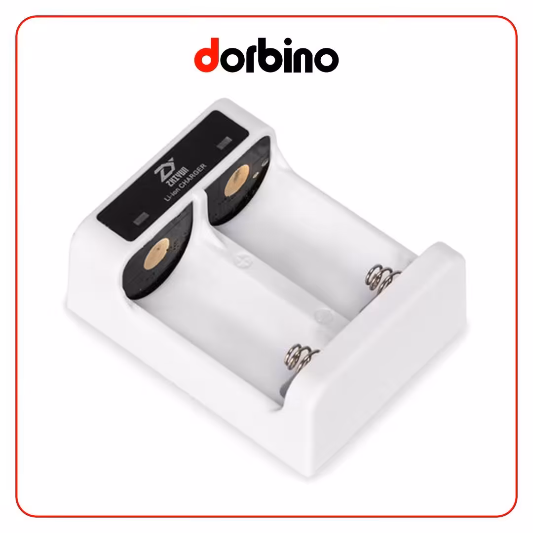 شارژر 2 شیار ژیون تک Zhiyun-Tech Charger For 2 18350 Batteries - فروشگاه دوربین دوربینو