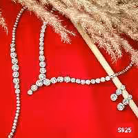 سرویس نقره بسیار شیک قالب طلا با عیار 925 و آبکاری طلاسفید